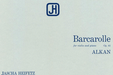 Heifitz-barcarolle